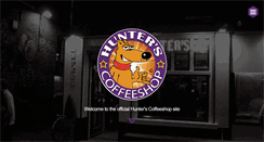 Desktop Screenshot of hunters-coffeeshop.com