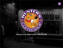 Tablet Screenshot of hunters-coffeeshop.com